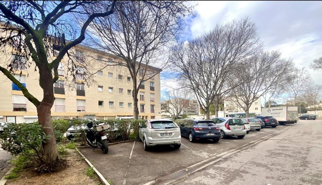 Studio 50M Tram Parking Gratuit 13Min Gare Montpellier Buitenkant foto